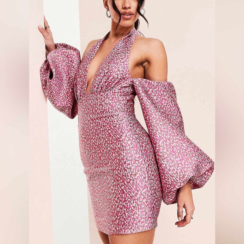 Worn Once.  Barbie pink